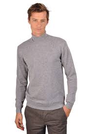 Pull over col roulé homme. Cashmere Pull Over