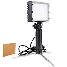 Hakutatz Led Portable Continuous Photography Lighting Lamp Light With Stand Kit For Table Top Photo Video Studio Light With C Lamp Light Lamp Light Photography