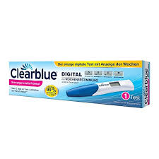 Ein frühester schwangerschaftstest ist demnach ab dem ausbleiben der regelblutung (ca. Clearblue Digital Schwangerschafts Fruhtest Mit Wochenbestimmung 1 Test Babykurs