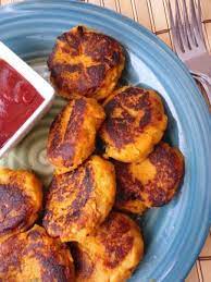 Soni S Food For Thought Indian Spiced Sweet Potato Patties Sweet Potato Patties Recipes Food
