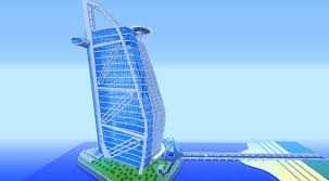 I built burj khalifa in minecraft during quarantine 1 bit build 1. Burj Al Arab 7 Star Hotel Minecraft Burj Al Arab Minecraft City Minecraft