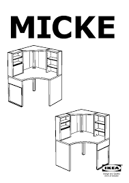 Ikea micke desk works perfect for a working corner in a bedroom (ambience of eden design). Micke Corner Workstation Black Brown Ikeapedia