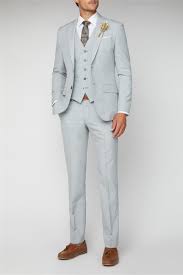 Mens 2 piece light grey suit groom tuxedos formal wedding business suits custom. Occasions Light Grey Textured Tailored Fit Suit Suit Direct
