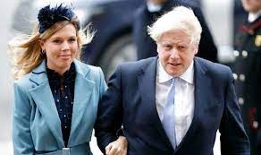 Boris and carrie johnson tied the knot in a secret wedding at westminister cathedral on may 29 before a muted reception at downing street garden. 6jimklonrpda M
