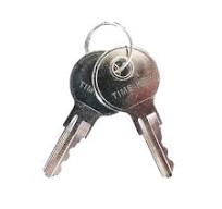 2600K Pyramid Replacement Key for 2400, 2600, 2650 (old model), 6200 Time Clock, 2/pk