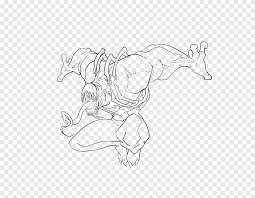 Accendi la stampante e clicca su stampa il disegno. Libro Da Colorare Venom Line Art Spider Man Altri Angolo Braccio Png Pngegg