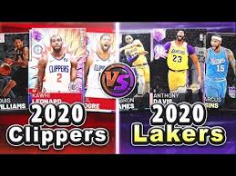 The la lakers have unsurprisingly found it tough to keep up with the other powerhouses in the ivica zubac has thrived in serge ibaka's absence and he'll start at center again. 2020 La Clippers Vs 2020 La Lakers In Nba 2k19 Myteam Which Team Is Better Youtube