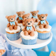 Baby boy cupcakes for baby shower | the mucky macbook: My Greatest Party Pa Instagram Teddy Bear Cupcakes Teddybear Cupcakes Babyshower In 2020 Baby Shower Sweets Bear Baby Shower Theme Teddy Bear Cupcakes