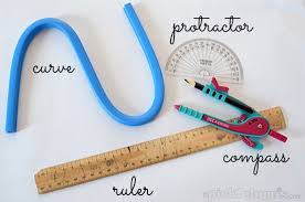 Drawing With Geometry Tools Writing Center Homeschool Art Drafting Tools