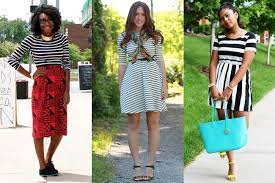 The warm wall color bridges the spectrum between the brown furnishings, striped fabrics, and the. 7 Unexpected Ways To Style Black And White Stripes Teen Vogue