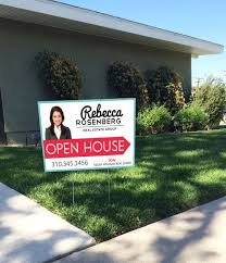 Realtor Open House Yard Sign Modern Design Keller By Ladyluckpr Open House Real Estate Real Estate Yard Signs Real Estate Sign Design