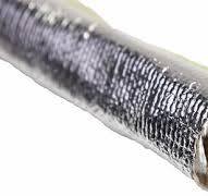 Design Engineering Heat Sheath - 1-1/4" ID X 3ft Aluminized Sleeving (500°F  Rated)