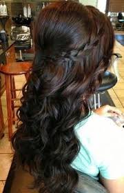 Half Up Half Down Hairstyles With Extensions Hair Styles Braids With Curls Long Hair Styles