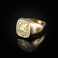 Yellow Gold Sagittarius Mens Zodiac Ring Black Gold Jewelry Yellow Gold Mens Rings Mens Black Diamond Wedding Rings