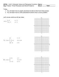 Also, you should define a function float f(float x) {. 3 Worksheet Piecewise Functions Algebra 2 Answers Afda Day 7 Block Unit 3 Absolute Value And Functions Algebra Learning Worksheets Solving Quadratic Equations