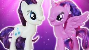 My little pony toys meet the mane 6 ponies collection (amazon exclusive) brown/a, 3 inches. New Mlp Twilight Sparkle Rarity Toy Review On The Go Purse Sets My Little Pony Alice Lps Youtube