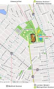 Mccarren Park Pool At The Border Of Williamsburg And Greenpoint Be Prepared For Long Lines Open Daily Must Bring A Lock With Images Pool