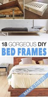 Zen platform bed frame all modern beds designs bedroom ideas. 18 Gorgeous Diy Bed Frames The Budget Decorator
