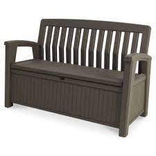 coffre banc de rangement polypropylene keter patio bench 227 l castorama banc de rangement banc de patio banc coffre