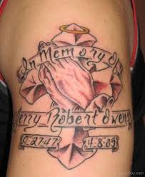 The wrists, hips, stomach and feet are the body parts generally used to sport a tattoo. Rest In Peace Tattoo Quotes Praying Hands Tattoo Tattoo Designs Tattoo Pictures Dogtrainingobedienceschool Com