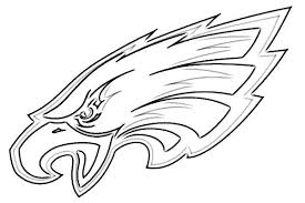Philadelphia Eagles Logo Coloring Page In 2020 Philadelphia Eagles Logo Philadelphia Eagles Tattoo Eagles Football