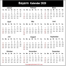 Kalender 2020 mit feiertagen hamburg. 2020 Sommerferien Bayern Kalender Feiertagen Pdf Word