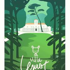 La Garenne Lemot Un Parfum D Italie Dans Le Vignoble De Nantes Pittoresco Clisson Getigne Art Color Affiche Green Loireatlan Art Poster Movie Posters