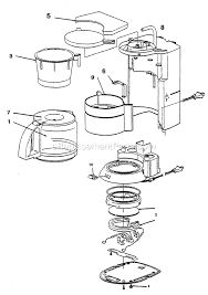 Coffee iced coffee maker with reusable tumbler and coffee filter. Mr Coffee Coffee Maker Pr15 Ereplacementparts Com