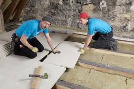 Verlegung Von Gifafloor Presto Auf Holzbalkendecke Bild Knauf Integral Holzbalkendecke Dachboden Renovierung Haus Sanieren Kosten
