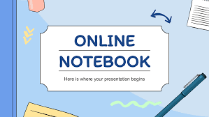 Be sure to work on your lesson plans without any problems by using this template to keep everything organized and at hand. Online Notebook By Slidesgo