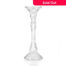Treat your home to visions of sophistication with our assortment of luxury crystal candleholders & votives that effortlessly elevate your. Waterford Crystal Rochester 11 5 Pillar Taper Candlestick Holder Shophq