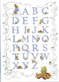 beatrix potter abc sampler