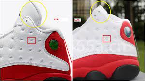 Here Is How You Can Bust The Fake Air Jordan 13 Cherry Bulls – Arch-Usa