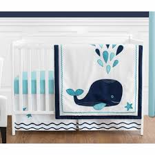 Whale 9 Piece Crib Bedding Collection