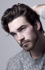 Handsome Scruffy Man Mens Hairstyles Thick Hair Long Hair Styles Men Mens Hairstyles Medium