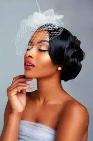 39 Black Women Wedding Hairstyles That Full Of Style Black Wedding Hairstyles Black Brides Hairstyles Hairdo Wedding