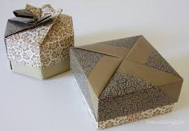 Hinterlassen sie einen kommentar zum origami faltanleitung & falttechnik: Origami 4 Und 6 Eckige Schachteln Origami Schachteln Schachteln Basteln Origami Boxen