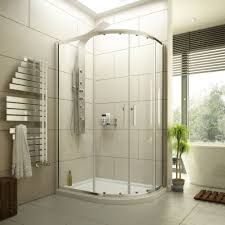 1000 X 800 Offset Quadrant Shower Enclosure With 6mm Easy Clean Glass Shower Enclosure Quadrant Shower Enclosures