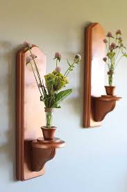 Illuminate a dull or drab space with the charming danya b. Upcycled Wooden Wall Sconce Vase House Of Hawthornes