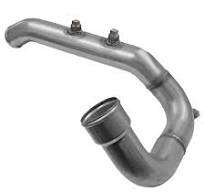 SS Lower Radiator Hose A0516384000 A0516384001 For Freightliner Century /  Columbia
