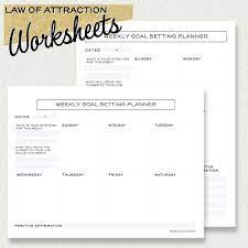 With journaling space for writing down your ideas, feelings the law of attraction planner has templates that make your new delegating habit unfold easily and stress free. 7 Law Of Attraction Printables Ideas Law Of Attraction Manifesting Money Vision Board Printables