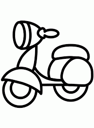 Moto Dibujos Y Juegos Para Pintar Y Colorear