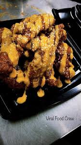 Local famous dish of alor gajah is its kueh udang or prawn fritters at menggong market food court. Malayfoodhunter On Twitter Korean Spicy Chicken And Korean Lemon Chicken Wow