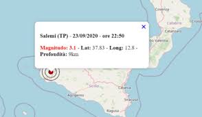 L'istituto nazionale di geofisica e vulcanologia ha registrato una scossa di terremoto in sicilia nel primo pomeriggio di oggi, mercoledì 2. Terremoto Magnitudo 3 1 A Salemi In Provincia Di Trapani Magnitudo Provincia Di Trapani Salemi Terremoto Terremoto Oggi Terremoto Oggi Italia Terremoto Oggi Salemi Terremoto Oggi Sicilia Terremoto Oggi Sicilia Trapani Terremoto Oggi Sicilia Ultima