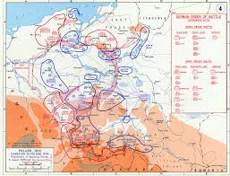 Invasion Of Poland Maps September 1939 Historical