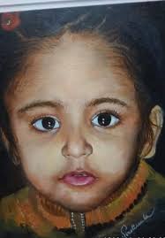 Acrylic...playing with colours..