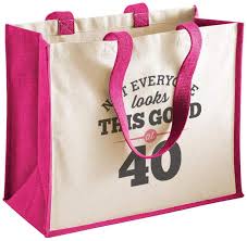 All the fuzzy jackets and puffy chairs you can't go wrong with, just in time for valentine's day. For Women 40th Birthday Female Shopping Bag Present Keepsake Ladies Novelty Gift Funny Gift Gift Idea Tote Bag Cooking Dining Kitchen Storage Organisation