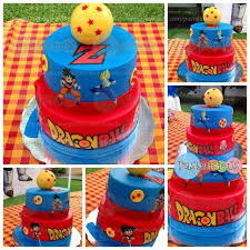 The cover had piccolo and the inside had saiyan goku. Dragon Ball Z Cake Dragonball Z Cake Dragon Birthday Ball Birthday Parties