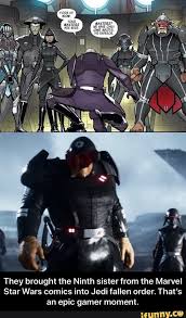 They Brought The Ninth Sister From The Marvel Star Wars Comics Into Jedi Fallen Order That S An Epic Gamer Moment They Brought The Ninth Sister From The Mar Star Wars