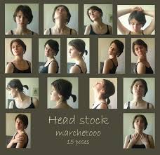 15 Poses Of My Head There Are Similar Poses From My Neck Muscles Pack But With A Better Quality Of The Pictures For Full Size Poses Human Poses Figure Poses